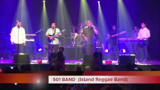 Video thumbnail of "501 Band Performance @ Heart & Hand For Ha'apai"