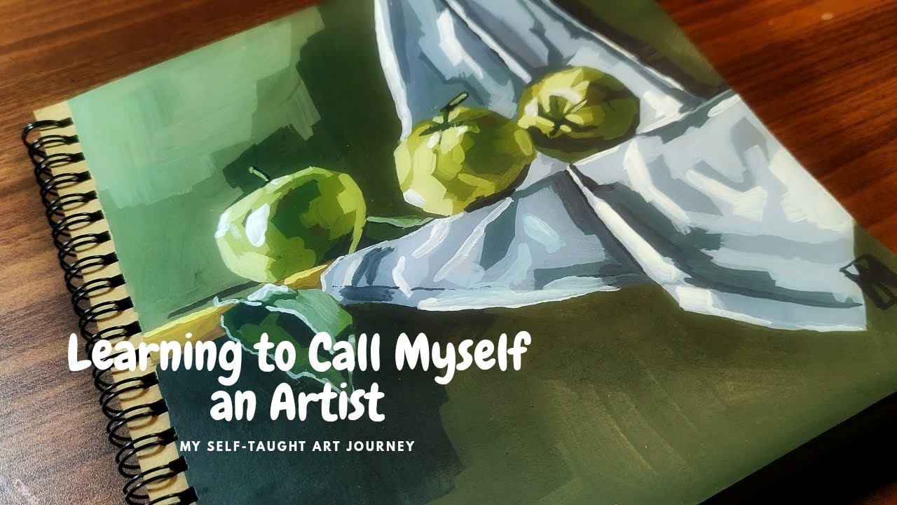Learning to Call Myself an Artist | My Self-Taught Art Journey #art # ...
