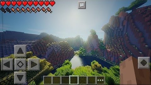 Mcpe new ultra realistic shaders pack no lag 1.10/1.11/1.12 shader pack dwonload