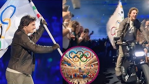 See Tom Cruise’s Epic Routine to Close Out the 2024 Paris Olympics | Celebrity Shine