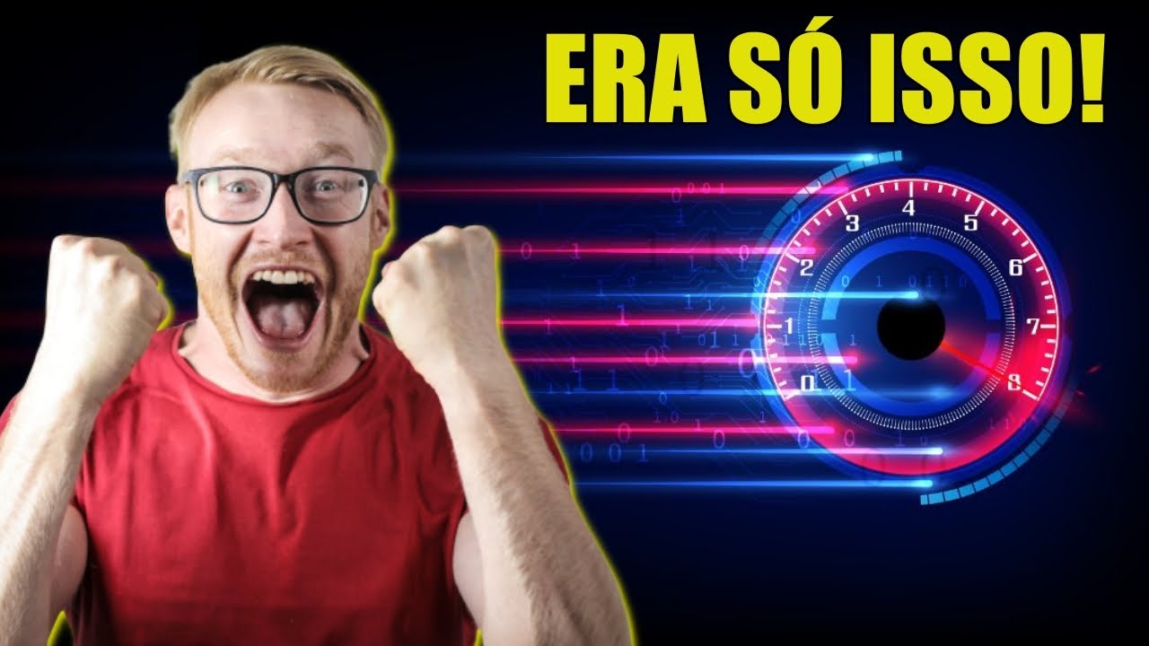 COMO AUMENTAR A VELOCIDADE DA INTERNET NO PC - 3 COMANDOS - YouTube