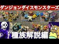 DDM奮闘記】種族解説編【ダンジョンダイスモンスターズ】 - YouTube