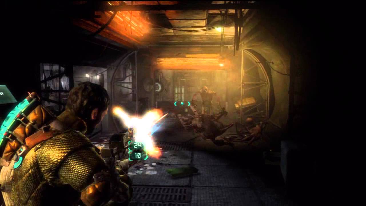 Dead Space 3 - Chap 9 Onward: Feeder Slaughter Door Action, Sam Ackerman HD Gameplay PS3