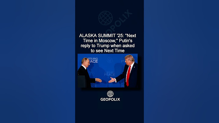 Putin Extends “Next Time in Moscow” Invitation to Trump at Alaska Summit