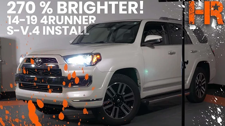 270% Brighter LED Bulb | 14-19 4Runner S-V.4 Install