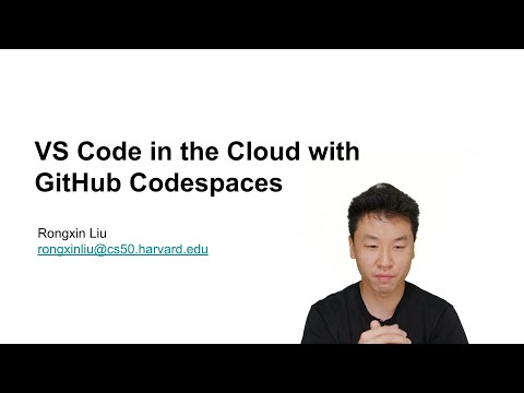 VS Code in the Cloud with GitHub Codespaces - CS50 Educator Workshop 2022