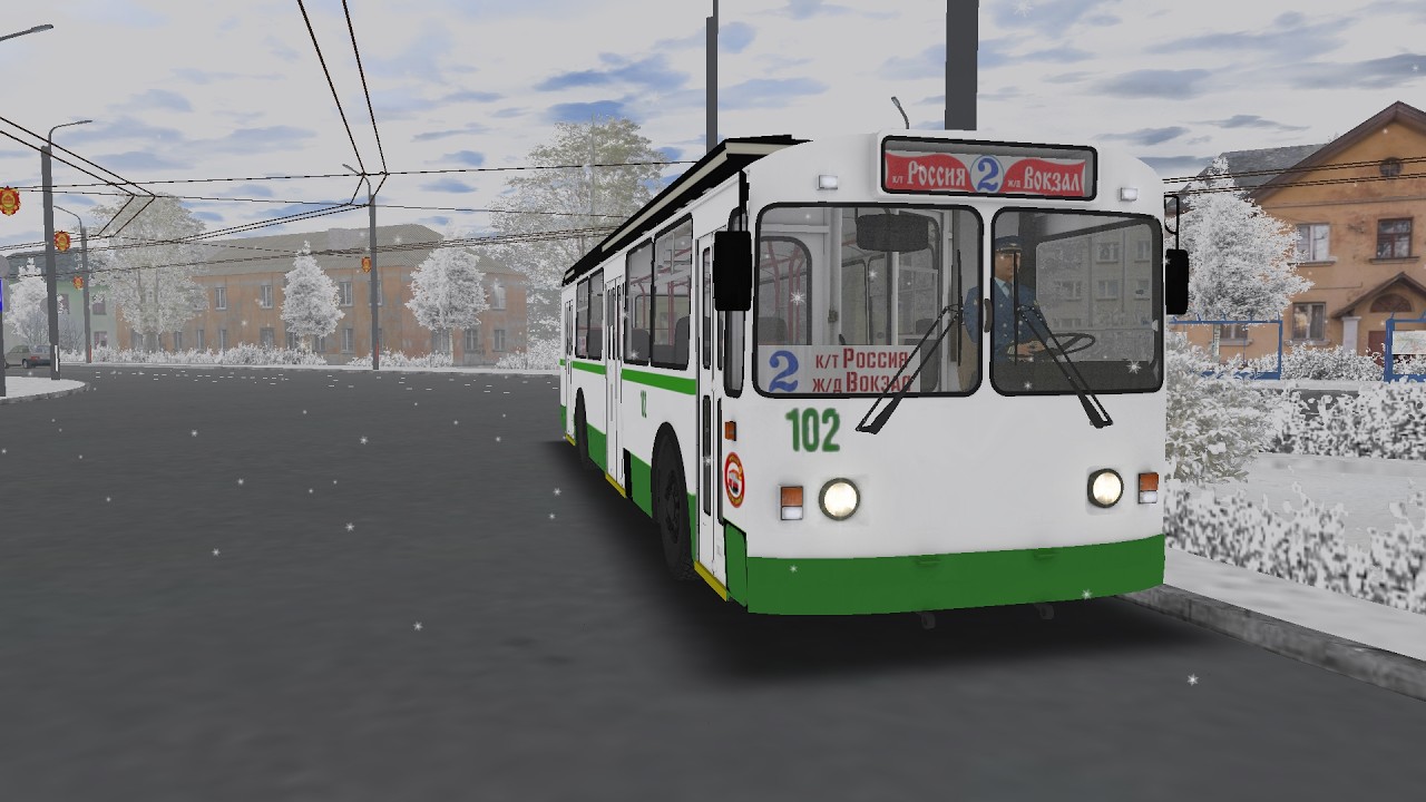 Omsi 2 Тверь #12: 2 трол. маршрут (кинотеатр 