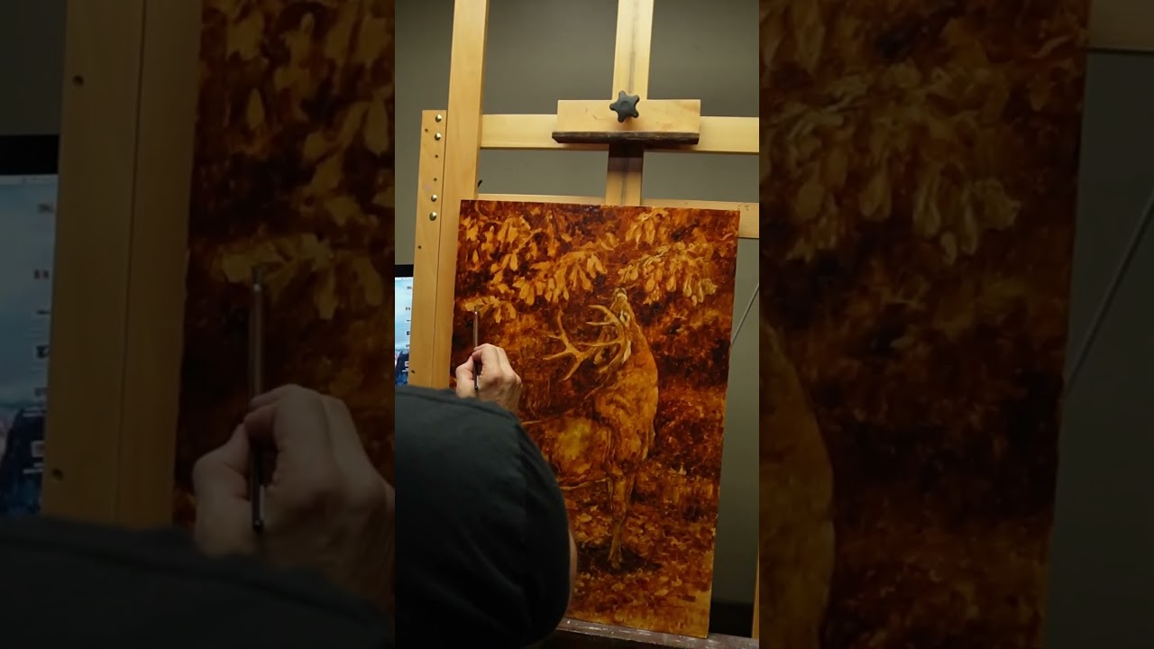 Creative Process Oil Paint Artist 