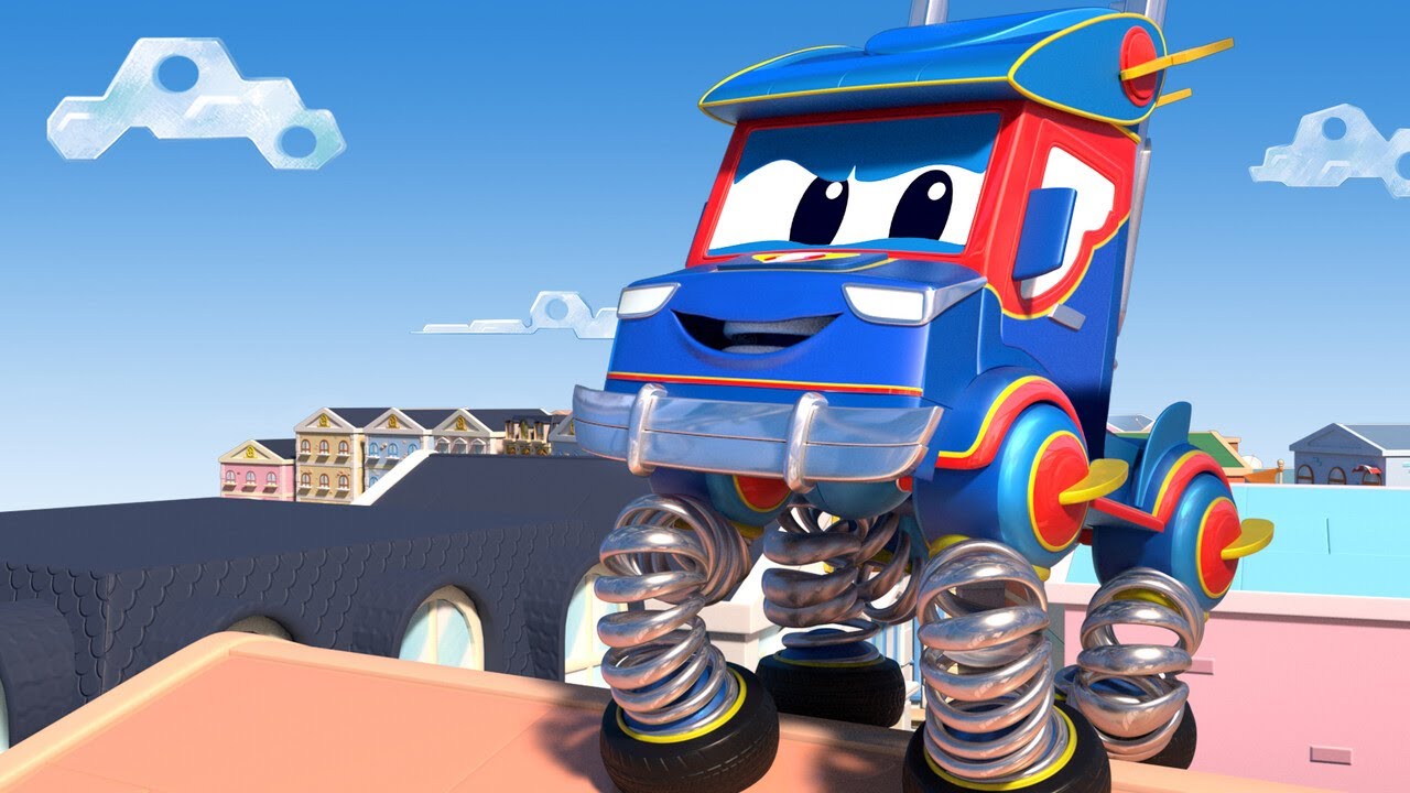 TRUK PEMADAM jatuh di tengah jalan