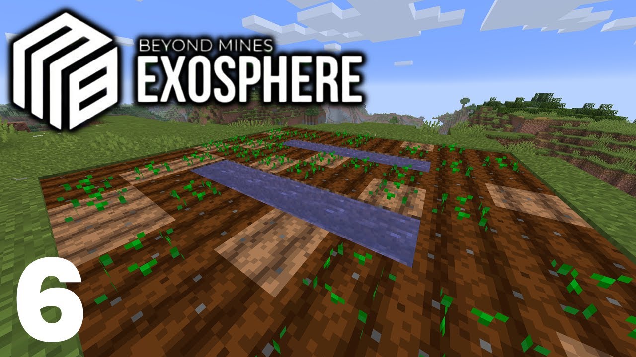 The Farm Life | Minecraft - Beyond Mines: Exosphere | Episode 6 - YouTube
