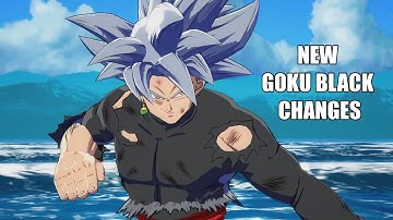 DBFZ New Patch Changes (v1.38) - Goku Black