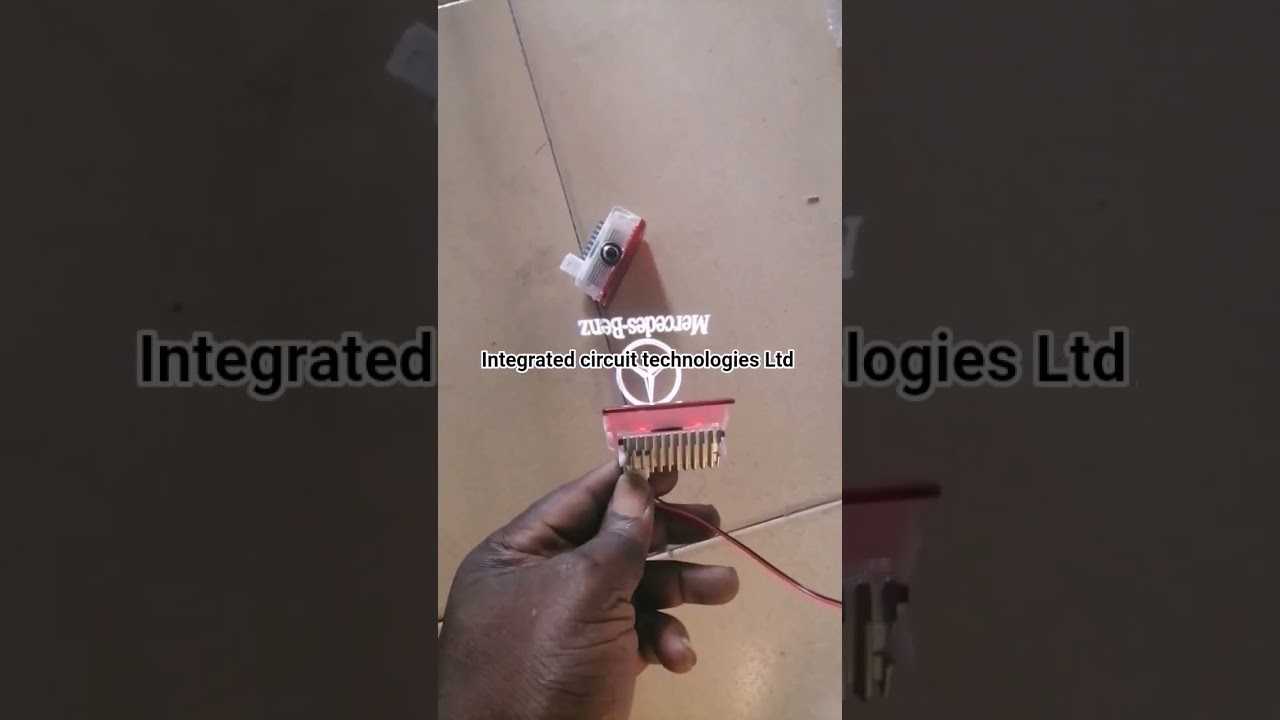 mecedesbenz logo car door shadow logo light 