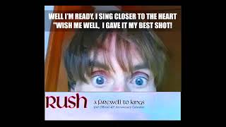 RUSH FAN, I SING "CLOSER TO THE HEART" BY RUSH screenshot 2