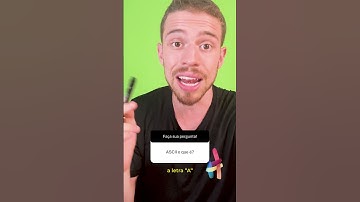 ASCII, o que é? | #shorts