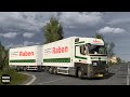 [ETS2 1.54] Realistic Driving Mercedes Actros MP4 Tandem | POV Drive 4K Gameplay + Wheel Cam