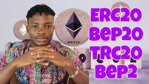CRYPTOMONNAIE: ERC20,BEP20,TRC20 et BEP2 explication
