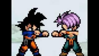 Goku Trains With Goten & Trunks