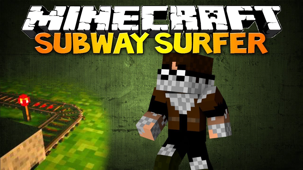 Minecraft Subway Surfers Minigame [Updated Again!] Minecraft Map