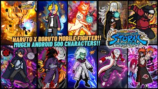 RELEASE!! NARUTO X BORUTO Ninja STORM Connections Mugen Android OFFLINE (2025) - 500 CHARACTERS🔥
