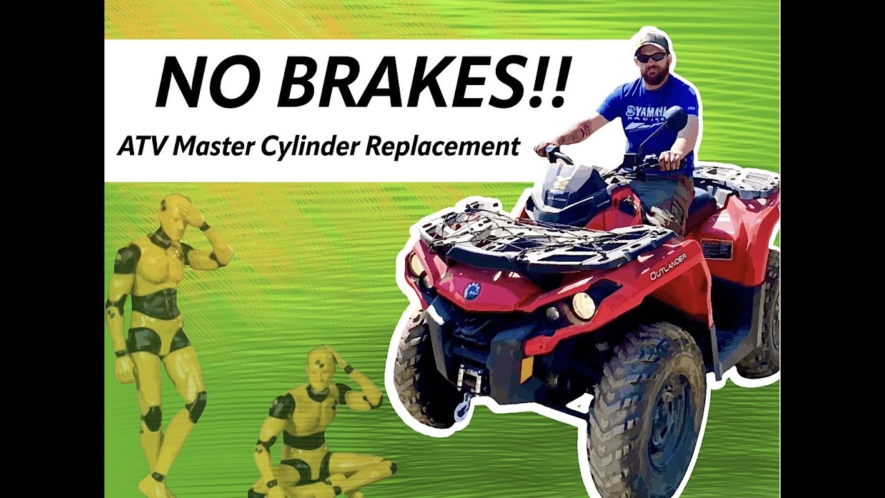 ATV Repair Brake Master Cylinder Removal & Installation🔧🪛🧰 atv 