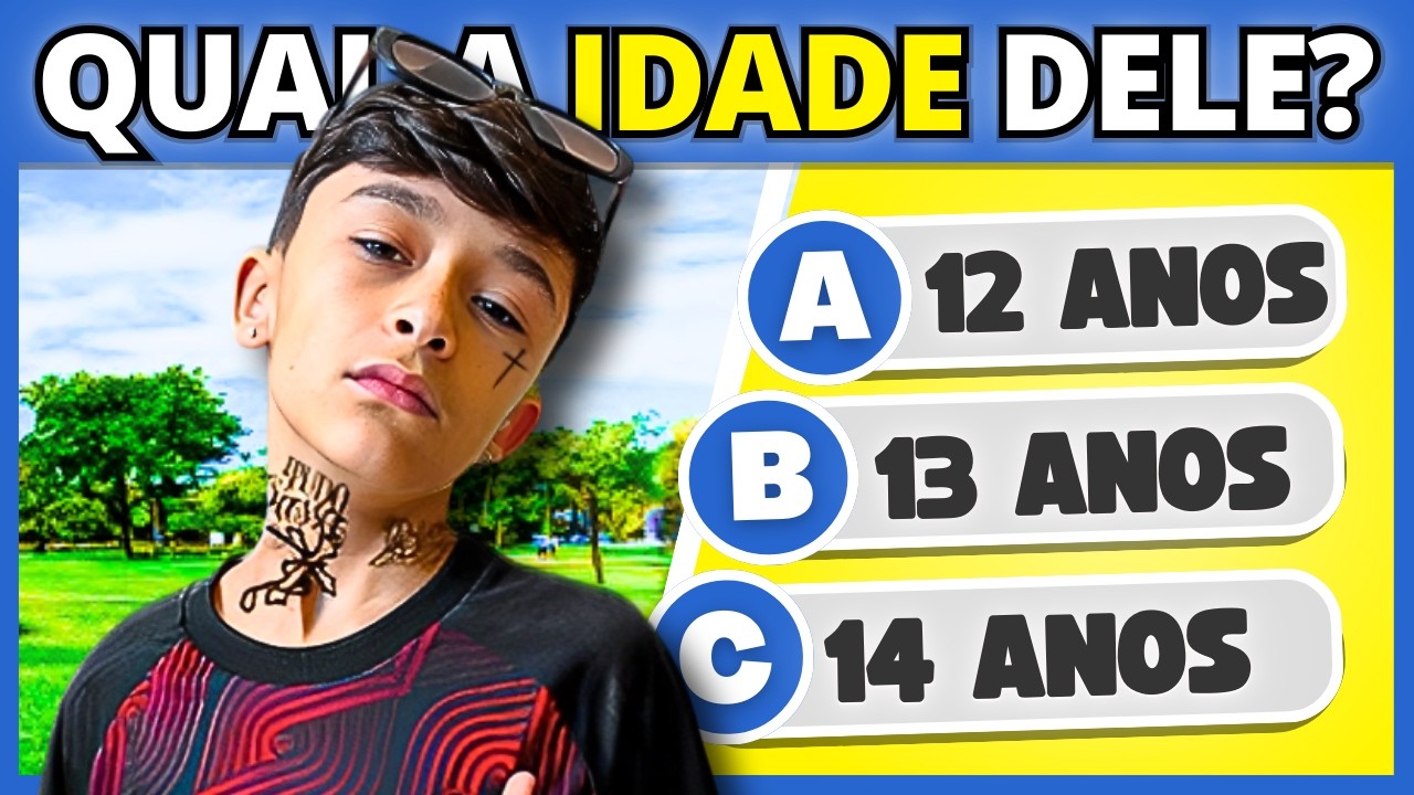 Super Quiz do Ricardinho | O Quanto você sabe sobre o RICARDINHO❓ #quiz #buuquiz