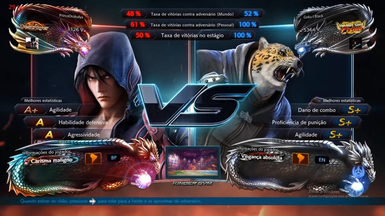 Goku I Black(King) vs PrinceDrakulya(Jin)