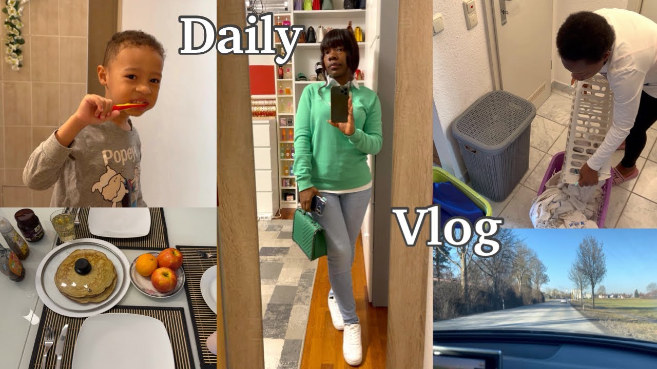 Days In The Life Of A Nigerian In Germany 🇳🇬🇩🇪| Morning Routine🧖🏾‍♀️| Laundry 🧺 | Appointment 📆 