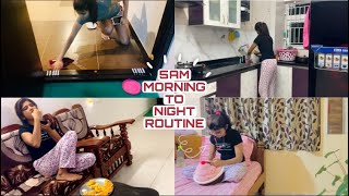 Morning to night routine,5Am Morning Routine realistic Lockdown day in my life editon productiveday