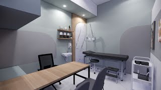 Desain Klinik 4 x 6 Meter