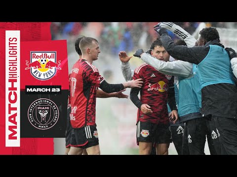 Lewis Morgan Hat Trick | New York Red Bulls v. Inter Miami CF | Highlights