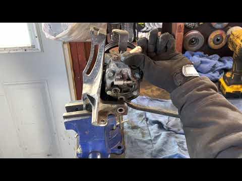 Subaru power steering pump replacement - YouTube