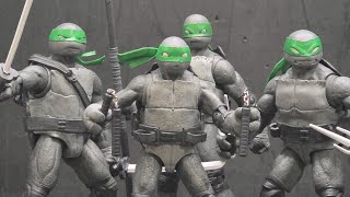 Teenage Mutant Ninja Turtles: Black White & Green Figures Review