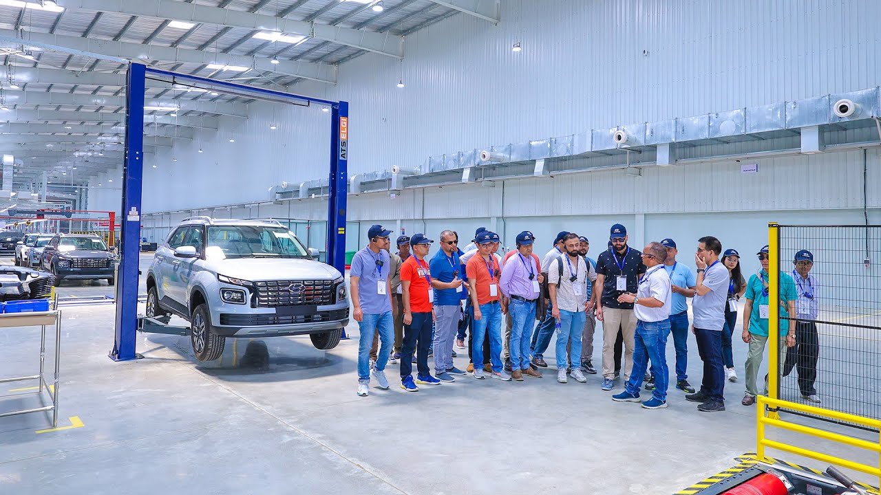 Experience and Test Drive Made in Nepal Hyundai VENUE Laxmi Motor Corporation Hyundai Assembly Plant
