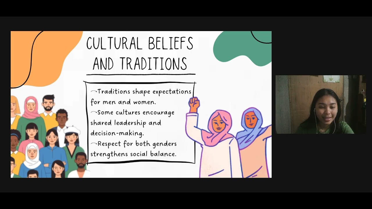 GSPS- "CULTURAL INFLUENCE  ON GENDER ROLES IN PEACEFUL SOCIETIES" Demo teaching