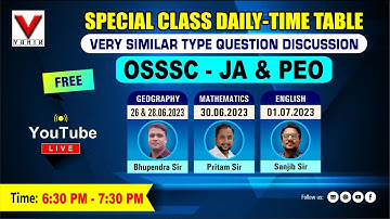 30th JUNE || APTITUDE || OSSSC - JA AND PEO ||MEMORY BASED QUESTION DISCUSSION ||#vanik