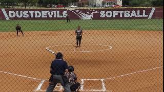 Brandi Giles Pitching Curve At Texas Am International University