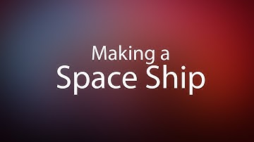 Making a space ship - Sketchup