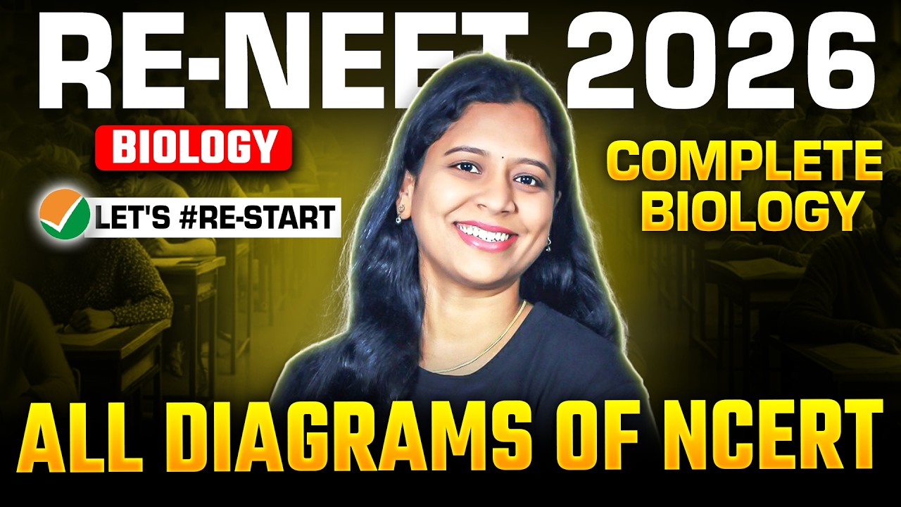 ALL NCERT Biology Diagrams 🔥 | Complete Revision 🚀 | RE-NEET 2026 ...