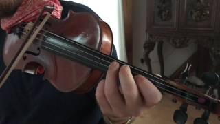 How to play Amazing Grace on Violin - Beginners Tutorial