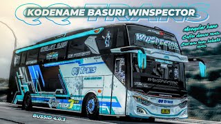 UPDATE KODENAME BASURI WINSPECTOR‼️CORONG 12😱 || ALL OBB BUSSID 4.1.2 SAMPAI 3.7.1