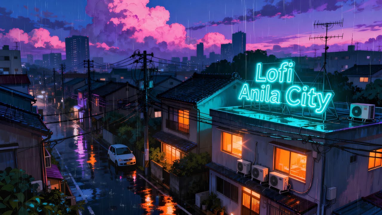 Lo-fi Rain For Sleep | Relax, fokus & Study