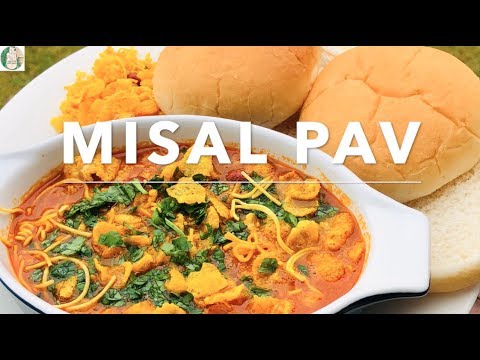 Misal Pav No Onion No Garlic Puneri Misal Style How To Make Spicy Misal Pav Sattvik Kitchen Youtube