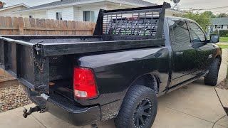 Dump insert in a short truck bed!