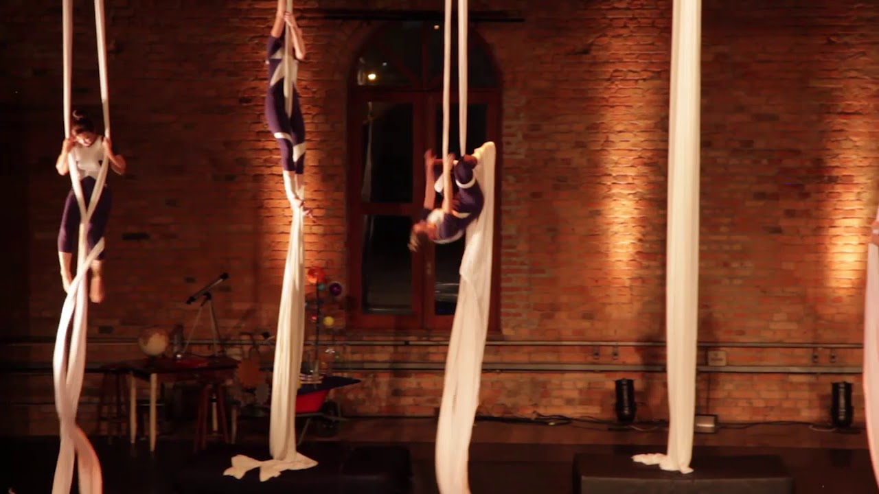 Grandes Pensadores - Sistema Solar TECIDO - Tecido Acrobático - ART no AR - Circo e Dança