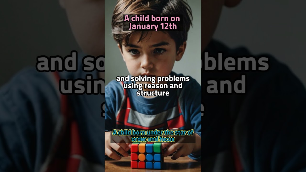 12 января 2026 г. | Ребенок, рожденный под звездой порядка и сосредоточенности