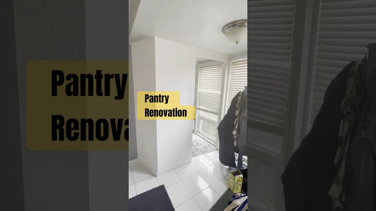 Pantry Renovation: Much-Needed Small Space Makeover!