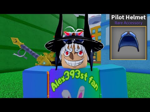 Cum sa iei pilot helmet pe blox fruits  ⚔️ BLOX FRUITS   TUTORIAL⚔️ Alex393st