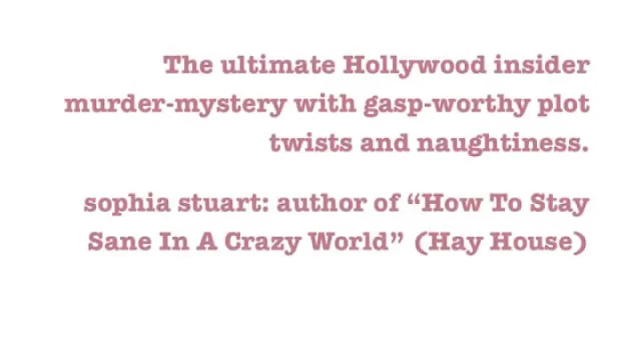Vickie Lester's sizzling Hollywood novel "IT'S IN ...