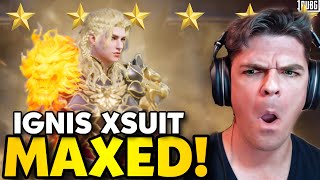 MAXED Ignis Xsuit Crate Opening (too easy!) PUBG Mobile