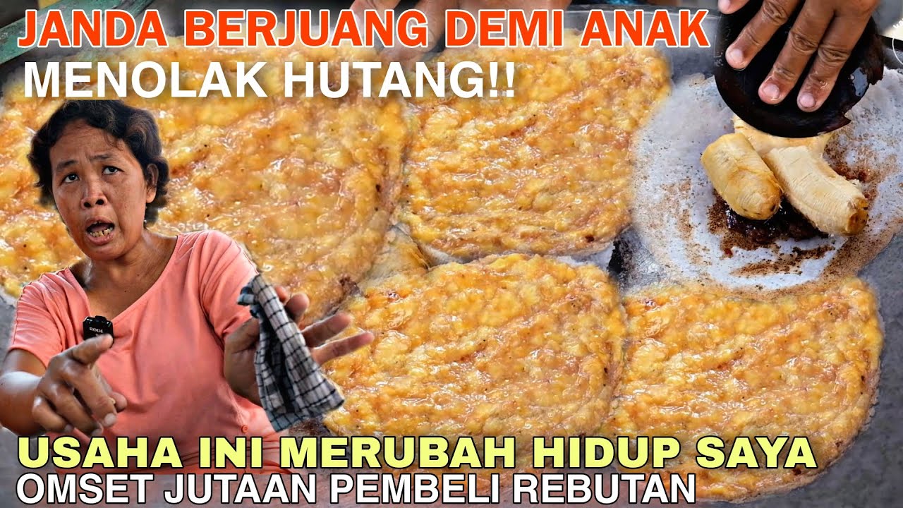 IDE BISNIS JARANG ADA!! KUE TEMPEL KHAS TEGAL BELUM ADA SAINGAN, LARIS MANIS DIGEMARI SEMUA PEMBELI